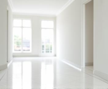 Empty sparkling flat